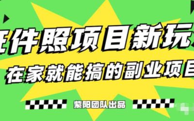 能月入过万的蓝海高需求，证件照发型项目全程实操教学【揭秘】