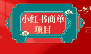 错过了小红书无货源电商，不要再错过小红书商单！