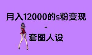 一部手机月入12000 的s粉变现，永远蓝海的项目——人性的弱点！