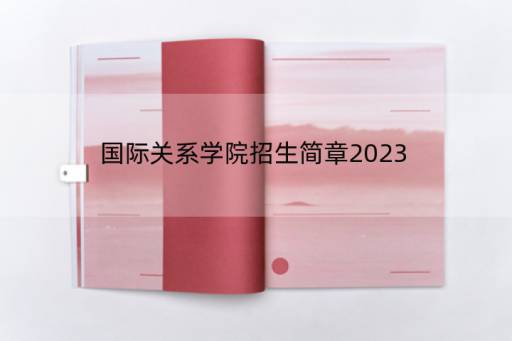 国际关系学院招生简章2023？中国投资有限责任公司招聘的条件